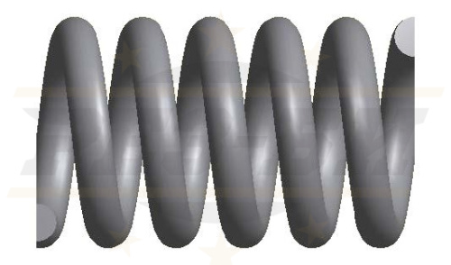 картинка Пружина фиксатора тормозного башмака 25.40.211 (3937-Н) в интернет магазине ООО "СП "Рез-Би" фото 2